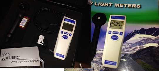 UV Light Meter